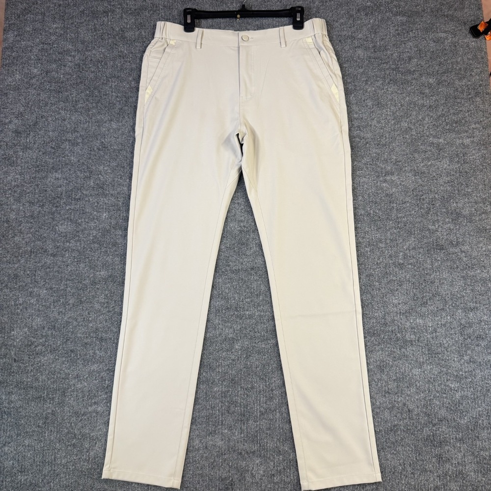Jack Archer Pants Mens 33x34 Stone Jetsetter Tech Performance Chino (34x33)